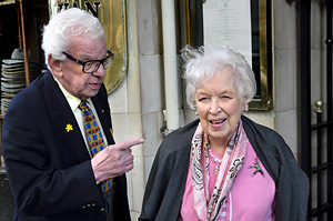 Barry Cryer and June Whitfield
