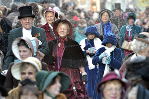 Dickensian Christmas Festival. Copyright Phil Robinson / PjrFoto.com
