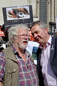 Bill Oddie and Dominic Dyer