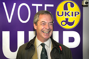 Nigel Farage. Copyright Phil Robinson / PjrFoto.xcom